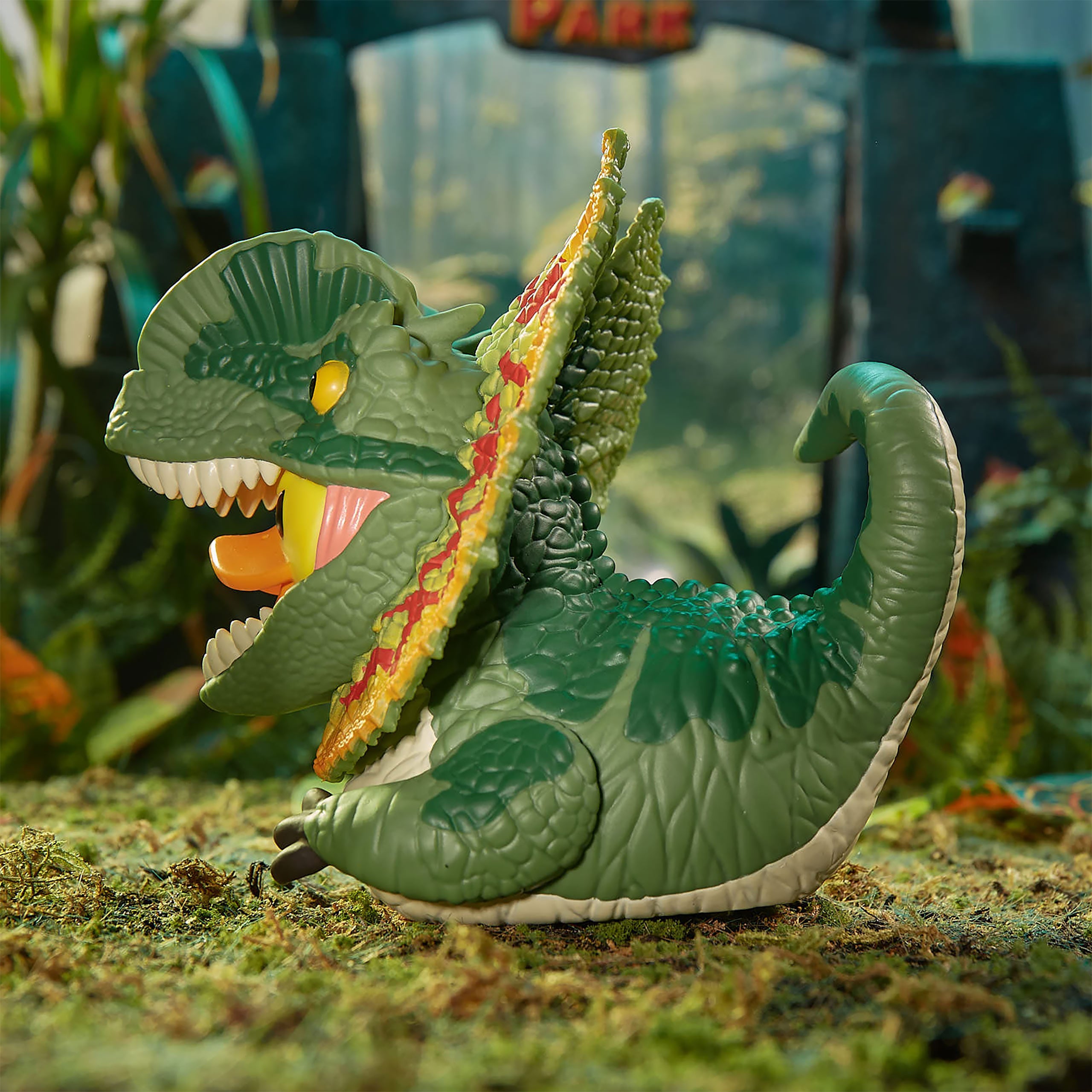 Immagine del prodotto Anatra Dilophosaurus TUBBZ - Jurassic Park