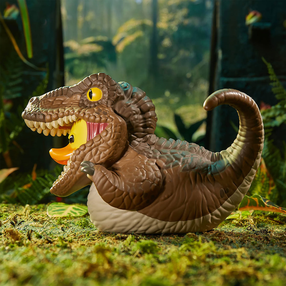 Immagine del prodotto Anatra da collezione Velociraptor TUBBZ - Jurassic Park