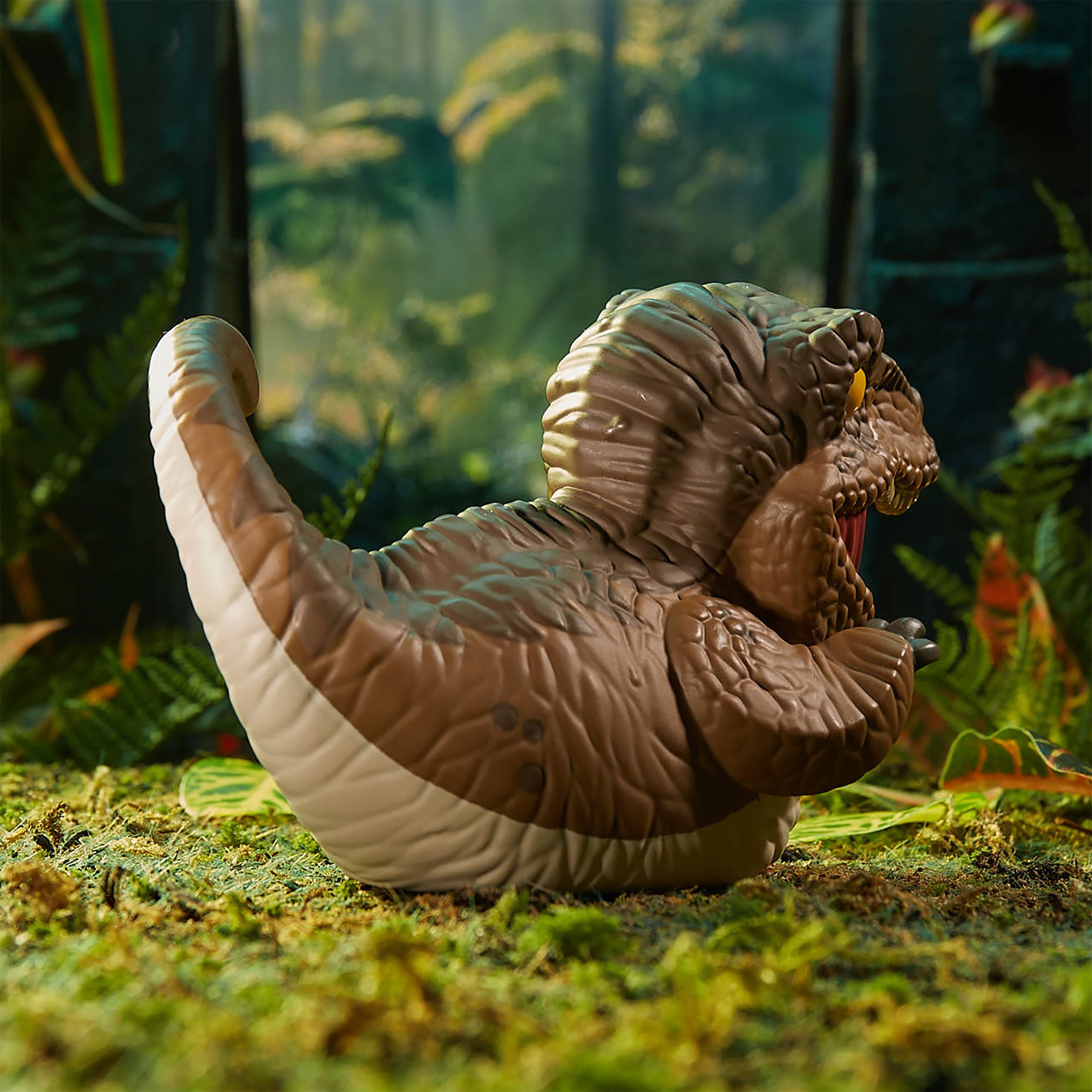 Immagine del prodotto Anatra da collezione Velociraptor TUBBZ - Jurassic Park