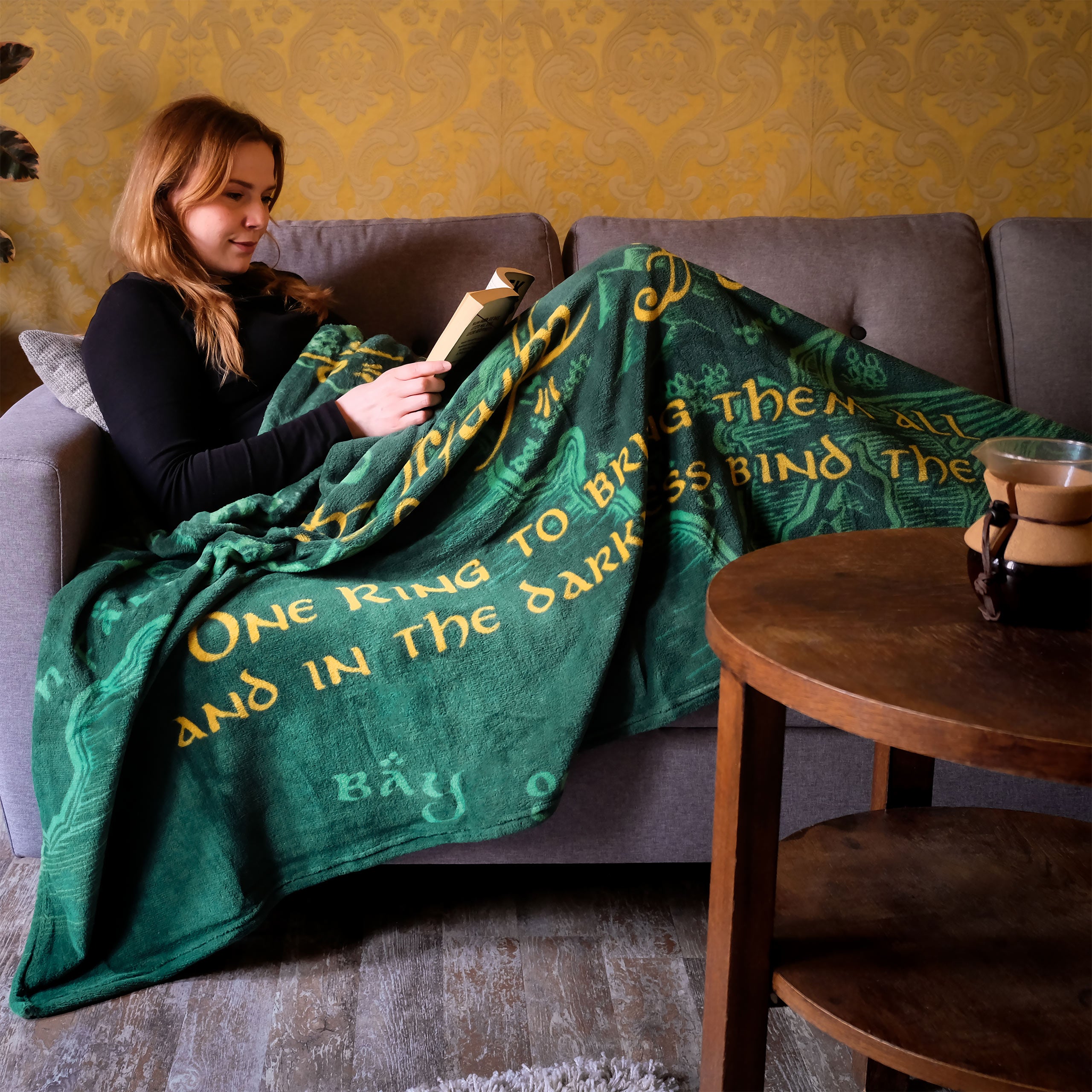 Immagine del prodotto Il Signore degli Anelli - Coperta in pile dell'Unico Anello