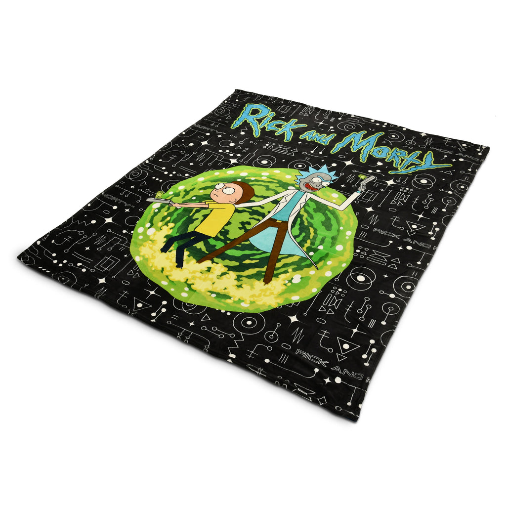 Immagine del prodotto Rick and Morty - Coperta in Pile Portal