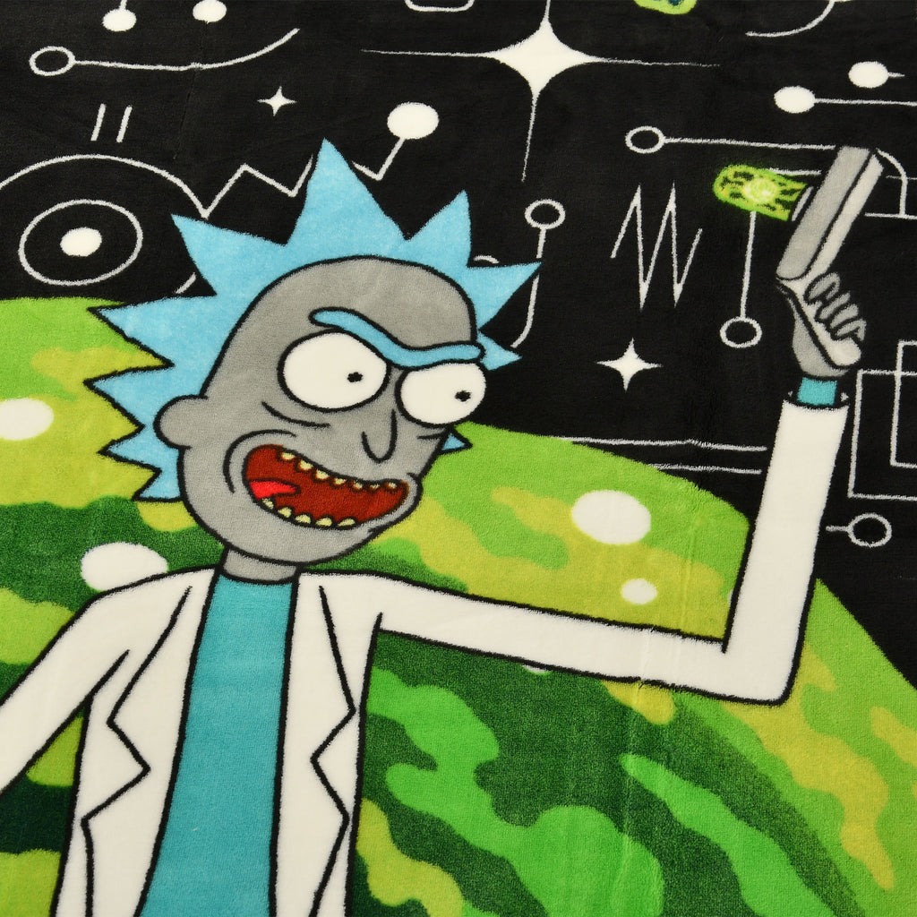 Immagine del prodotto Rick and Morty - Coperta in Pile Portal