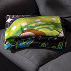 Immagine del prodotto Rick and Morty - Coperta in Pile Portal