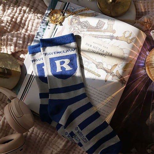 Immagine del prodotto Harry Potter - Calzini con logo Ravenclaw blu-grigio