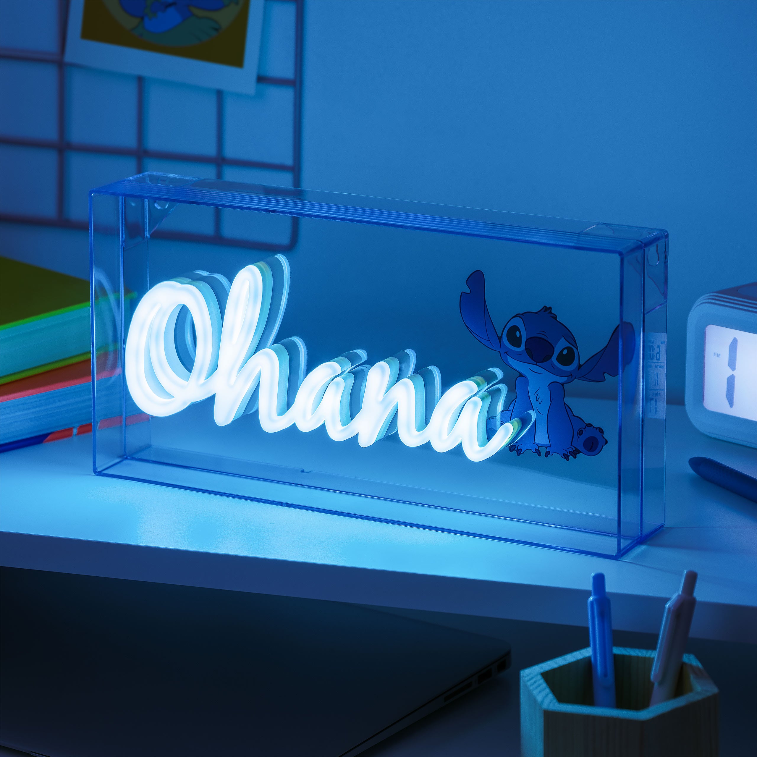 Immagine del prodotto Lampada al neon Stitch Ohana - Lilo & Stitch