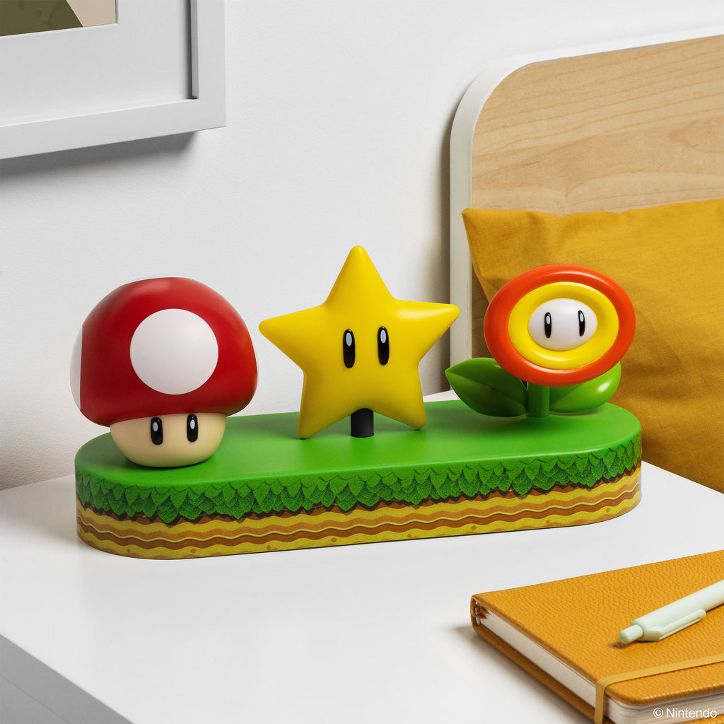 Immagine del prodotto Super Mario - Lampada da tavolo Icons