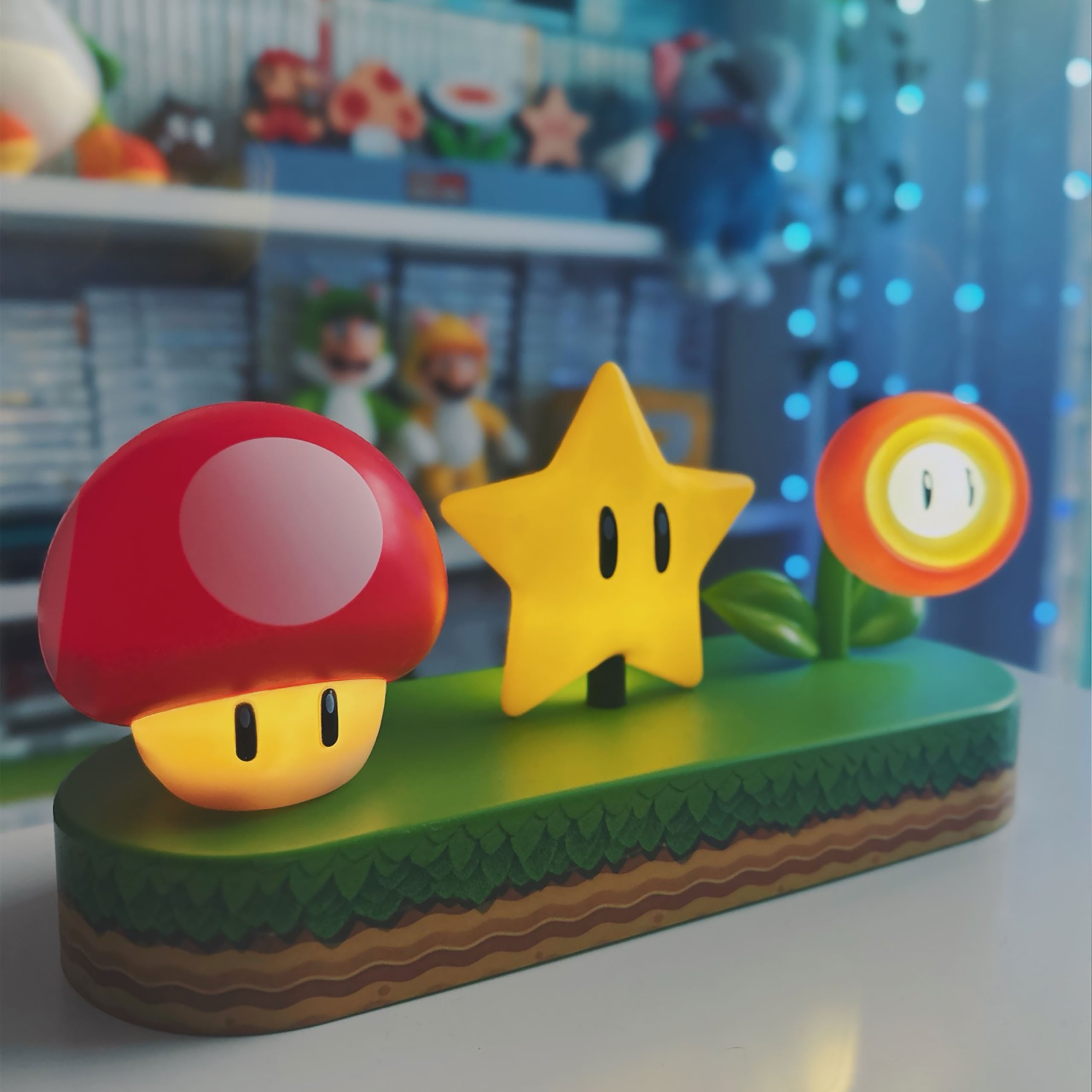 Immagine del prodotto Super Mario - Lampada da tavolo Icons