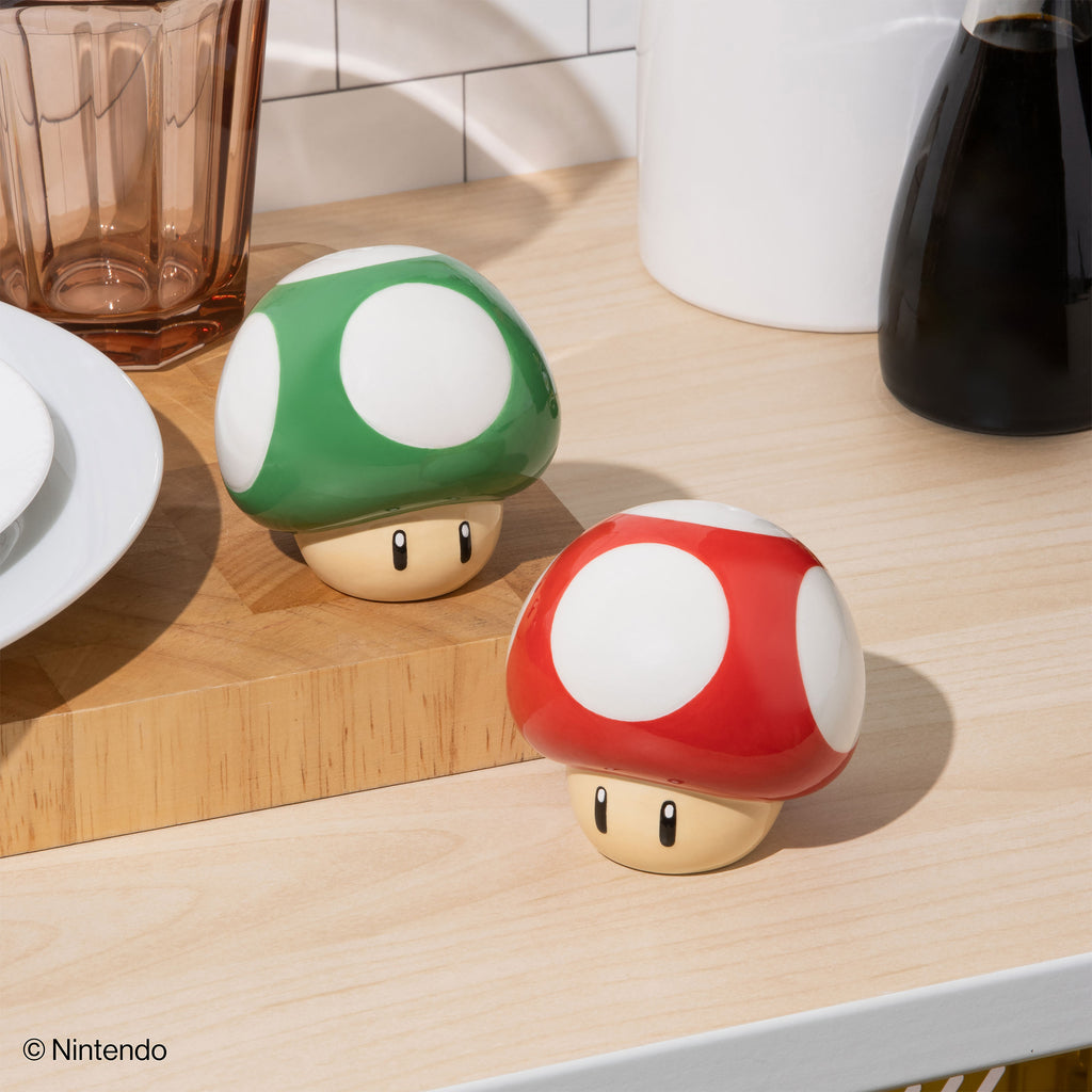 Immagine del prodotto Super Mario - Super Fungo e 1 UP Fungo Sale & Pepe