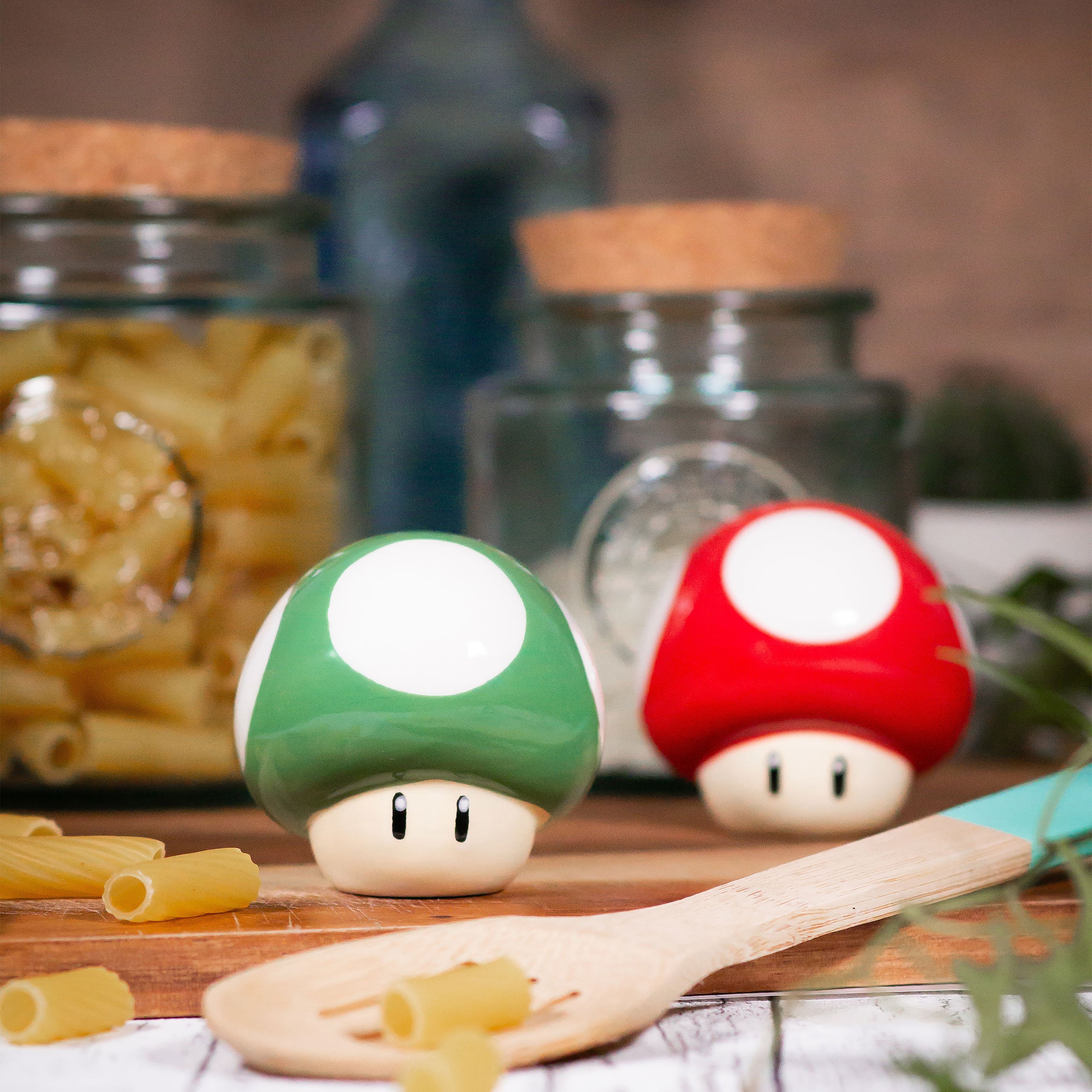 Immagine del prodotto Super Mario - Super Fungo e 1 UP Fungo Sale & Pepe