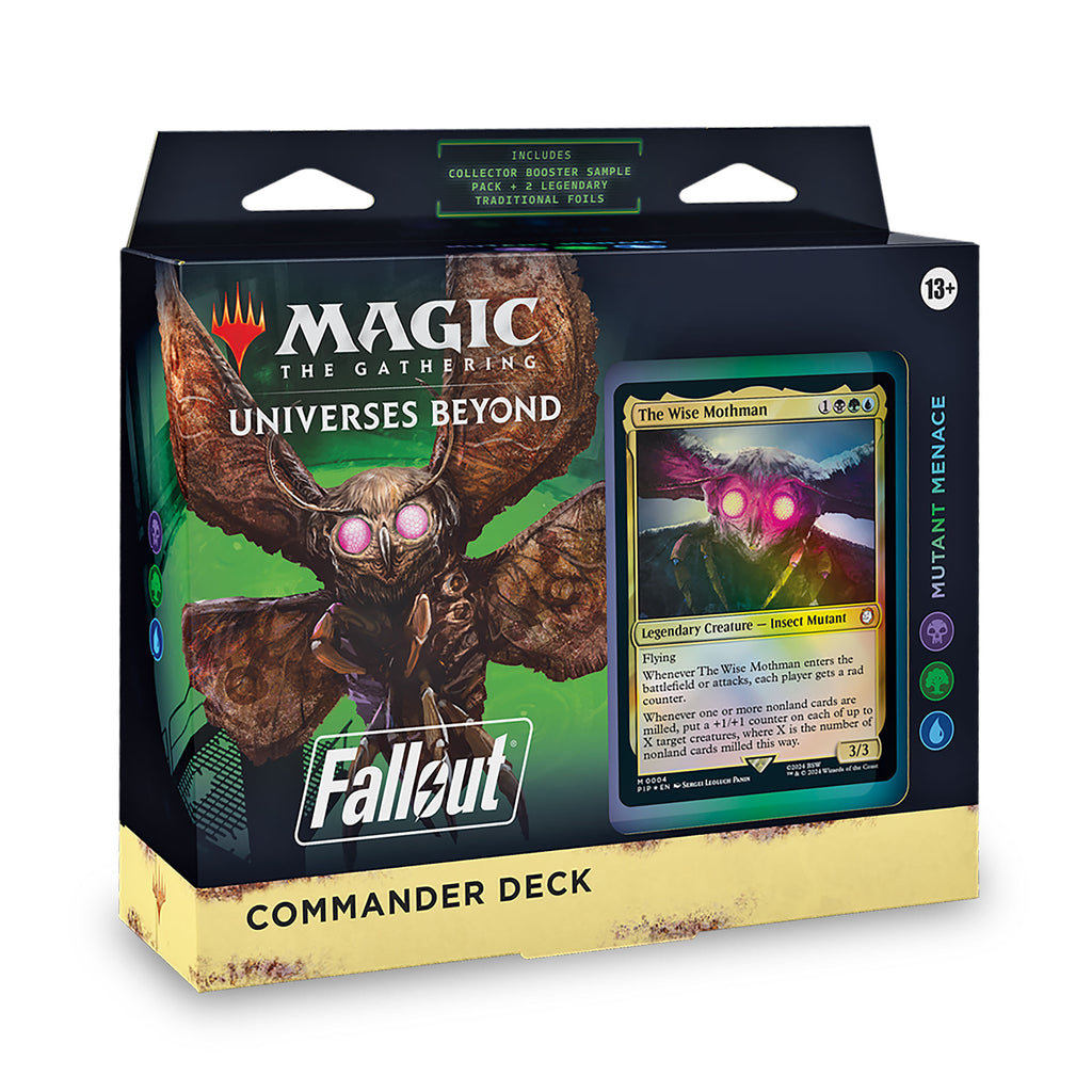 Immagine del prodotto Fallout - Mutant Menace Commander Deck versione inglese - Magic the Gathering