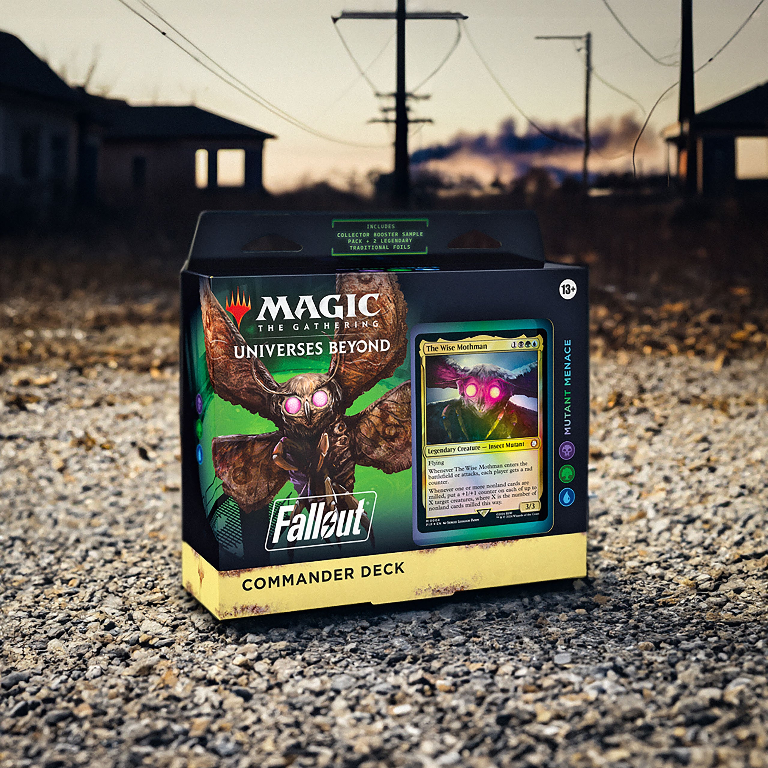 Immagine del prodotto Fallout - Mutant Menace Commander Deck versione inglese - Magic the Gathering