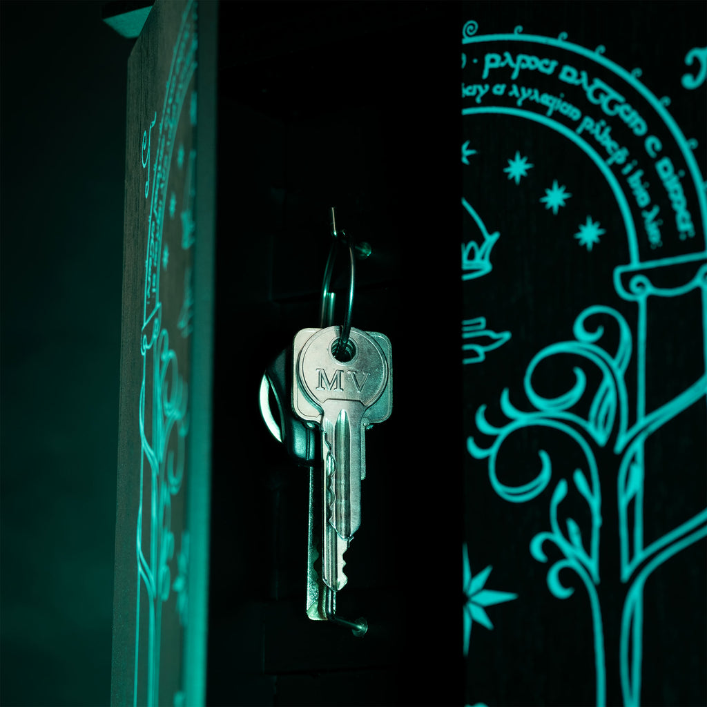 Immagine del prodotto Il Signore degli Anelli - Scatola Portachiavi Le Porte di Durin con Effetto Glow in the Dark