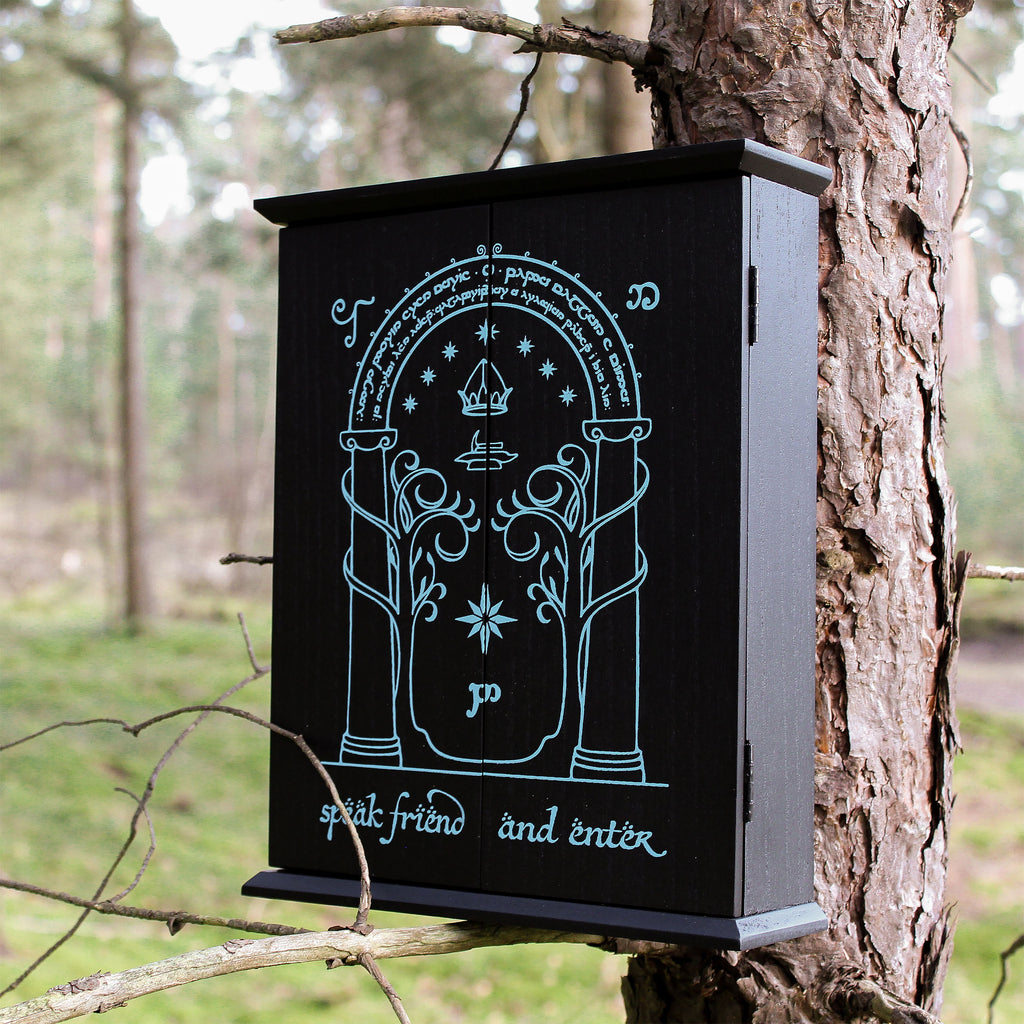 Immagine del prodotto Il Signore degli Anelli - Scatola Portachiavi Le Porte di Durin con Effetto Glow in the Dark