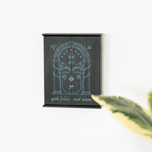 Immagine del prodotto Il Signore degli Anelli - Scatola Portachiavi Le Porte di Durin con Effetto Glow in the Dark