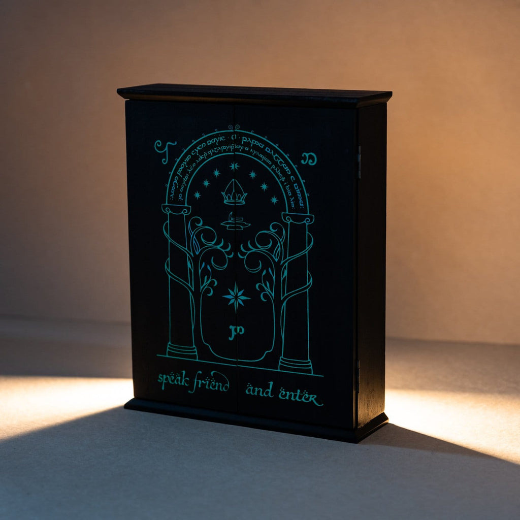 Immagine del prodotto Il Signore degli Anelli - Scatola Portachiavi Le Porte di Durin con Effetto Glow in the Dark