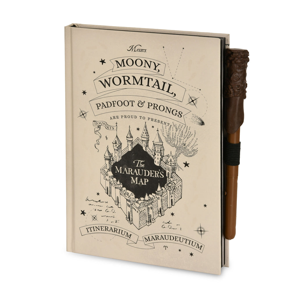 Immagine del prodotto Harry Potter - Quaderno della Mappa del Malandrino con Penna Bacchetta UV