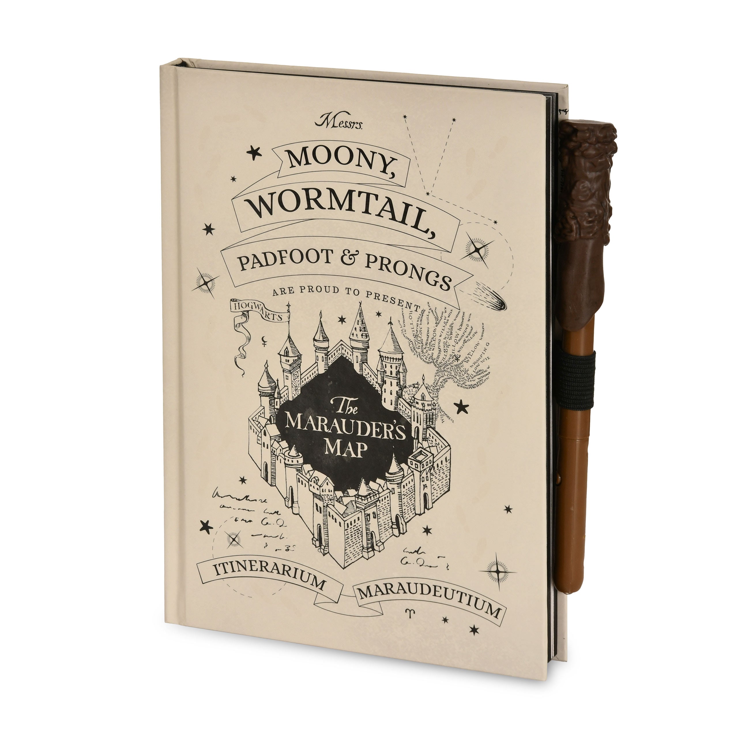 Immagine del prodotto Harry Potter - Quaderno della Mappa del Malandrino con Penna Bacchetta UV