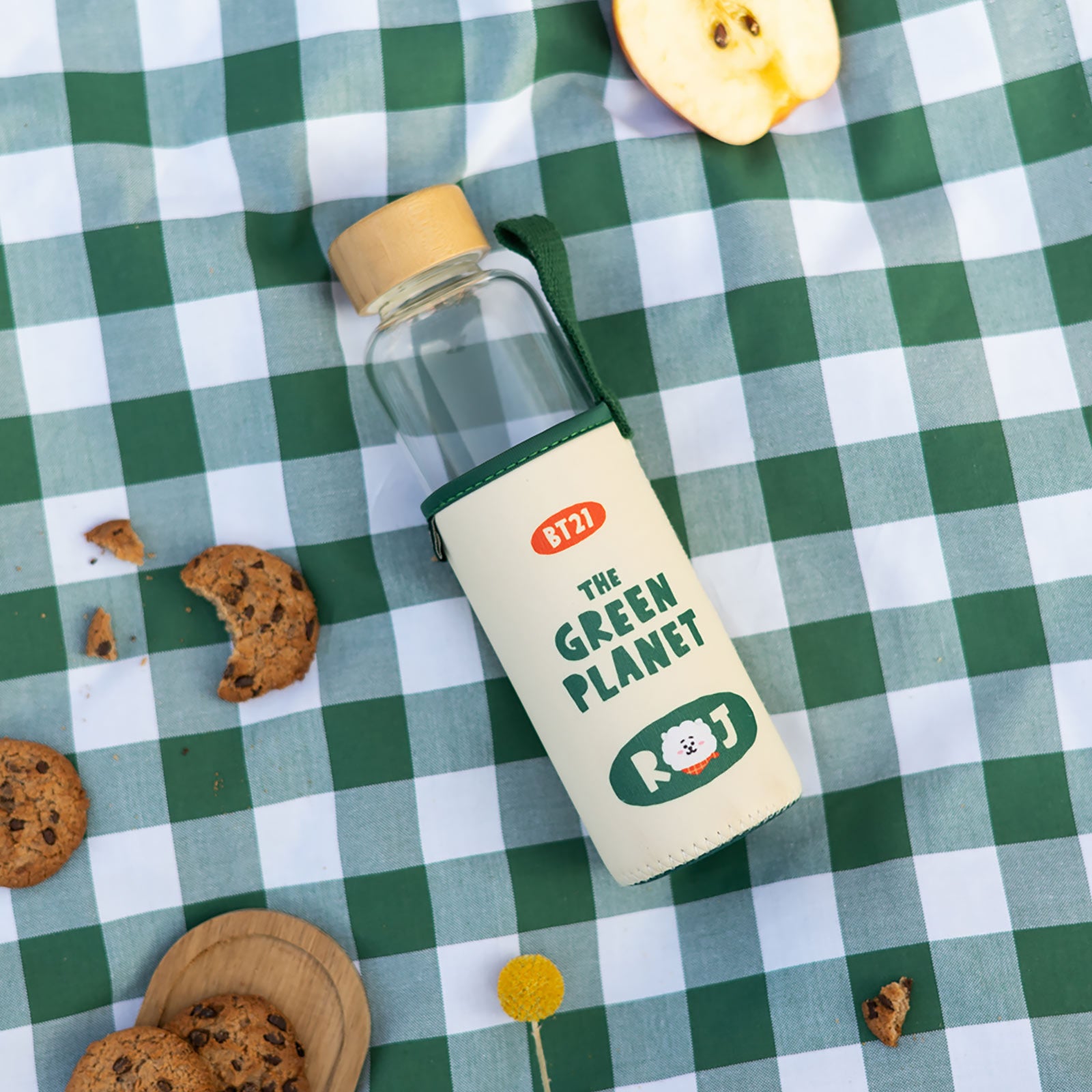 Immagine del prodotto Line Friends - BT21 Green Planet RJ Bottiglia d'acqua