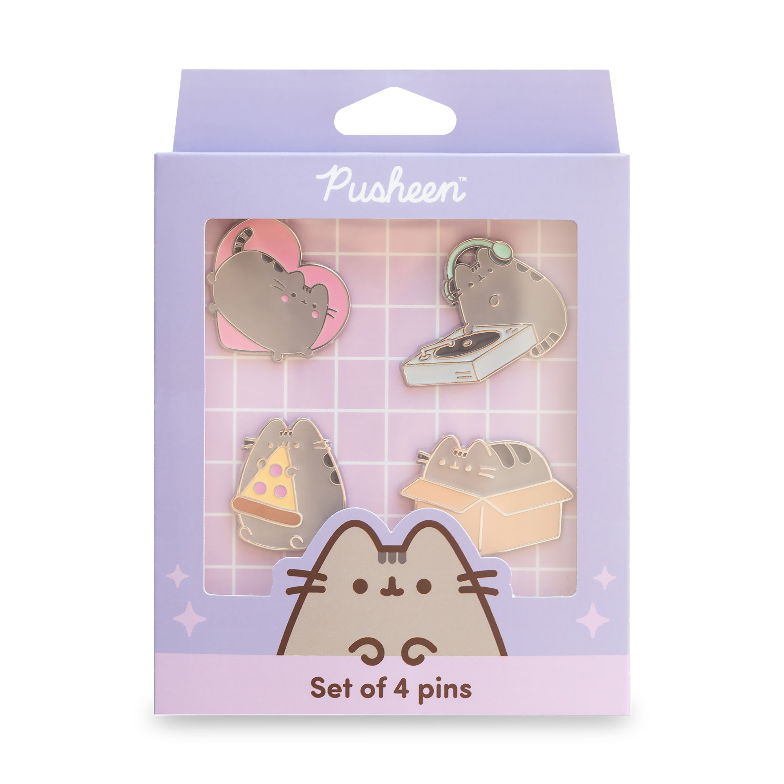 Immagine del prodotto Pusheen - Set di 4 spille