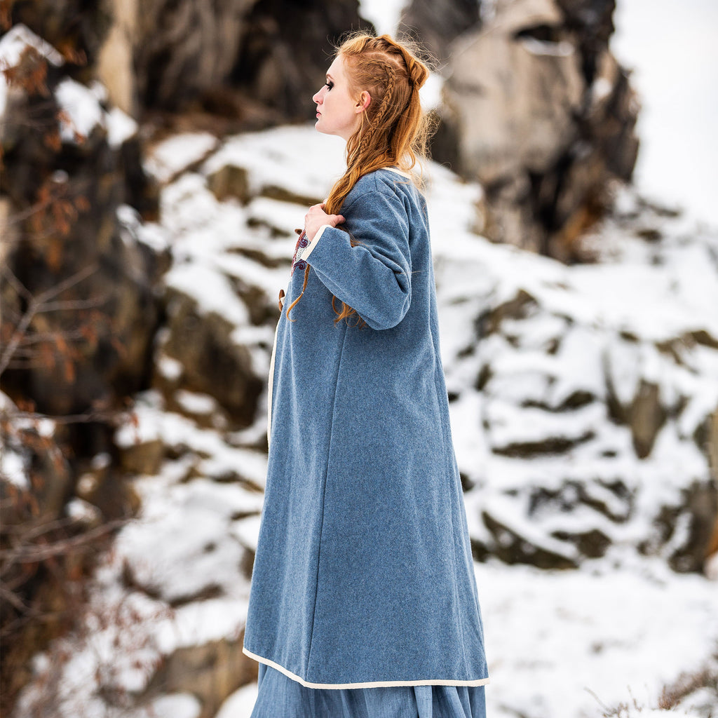 Immagine del prodotto Mantello Birka medievale blu