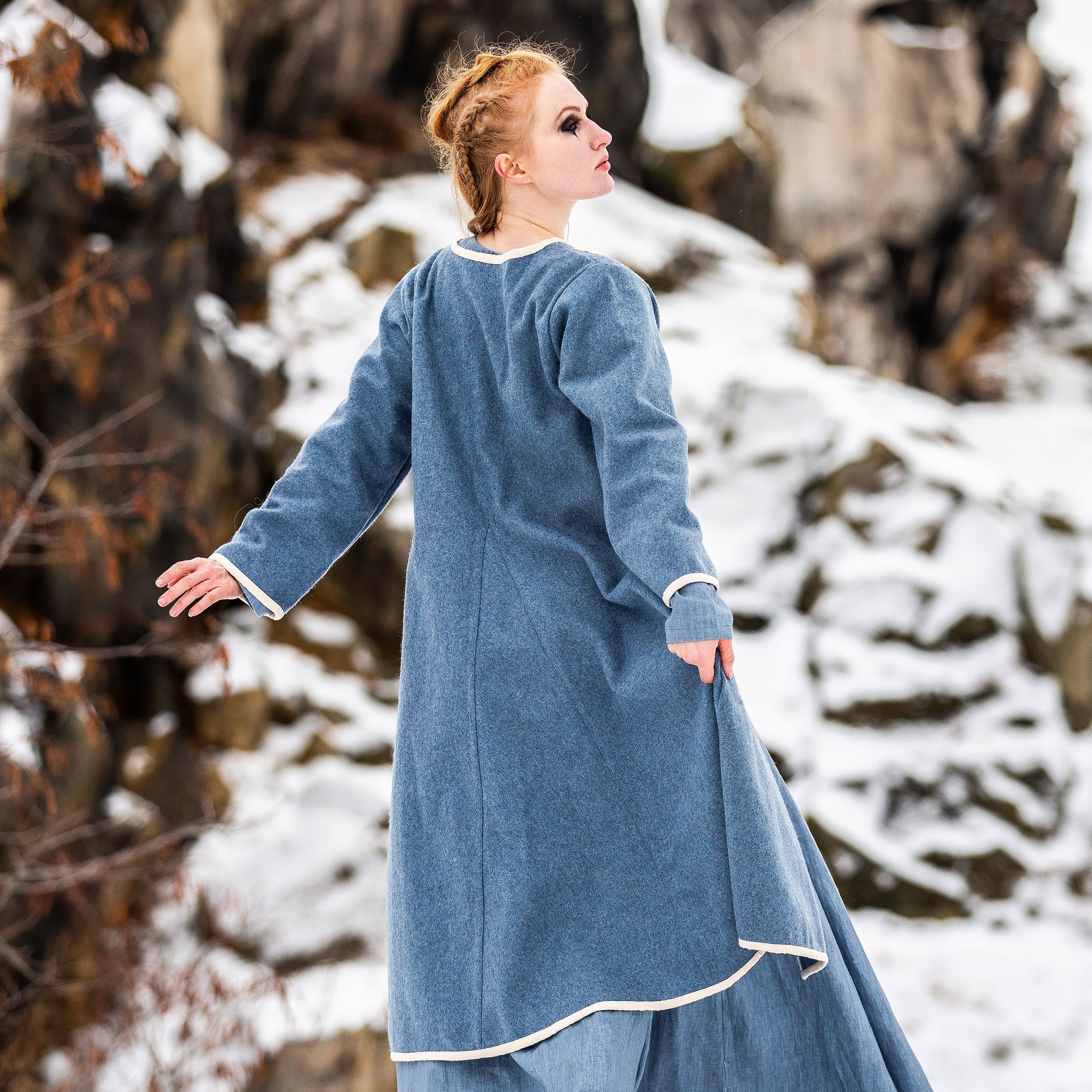 Immagine del prodotto Mantello Birka medievale blu