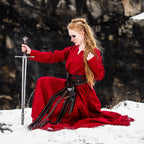 Product image Medieval Dress Linen Red