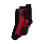 Immagine del prodotto House of Dragon - Set di 3 calze Targaryen