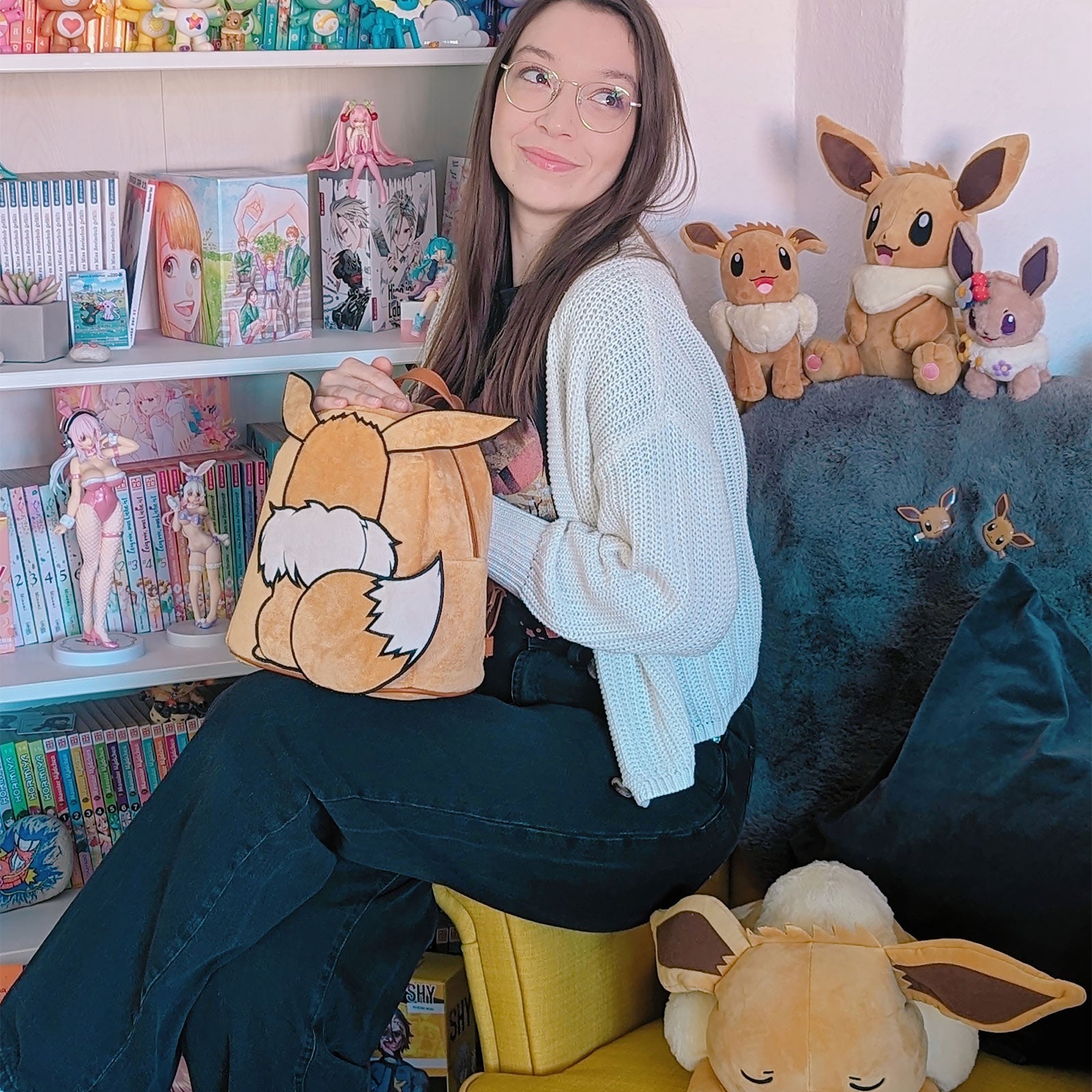 Immagine del prodotto Mini zaino di peluche Eevee - Pokemon