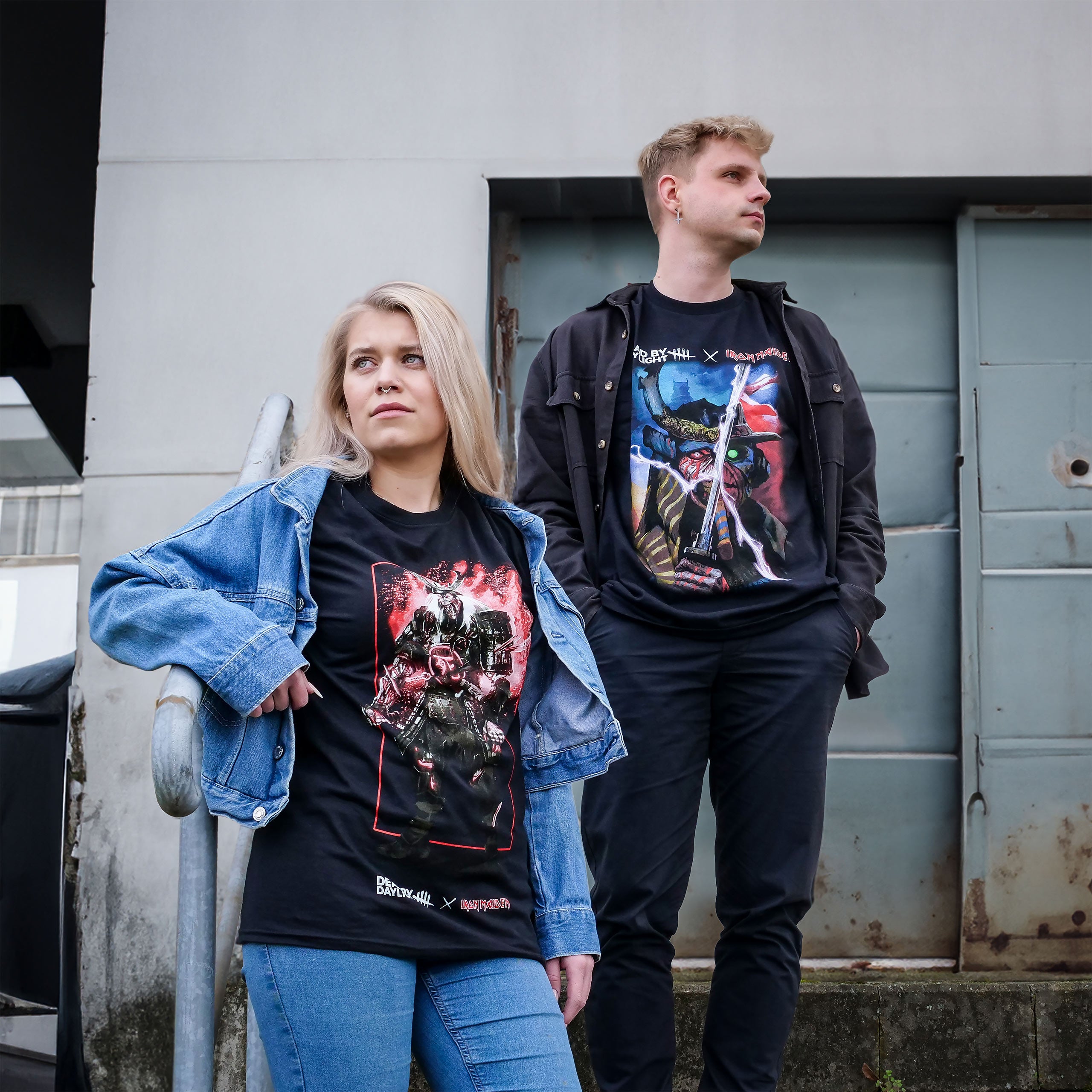 Immagine del prodotto Dead by Daylight x Iron Maiden - Oni Samurai Eddie Killer T-Shirt