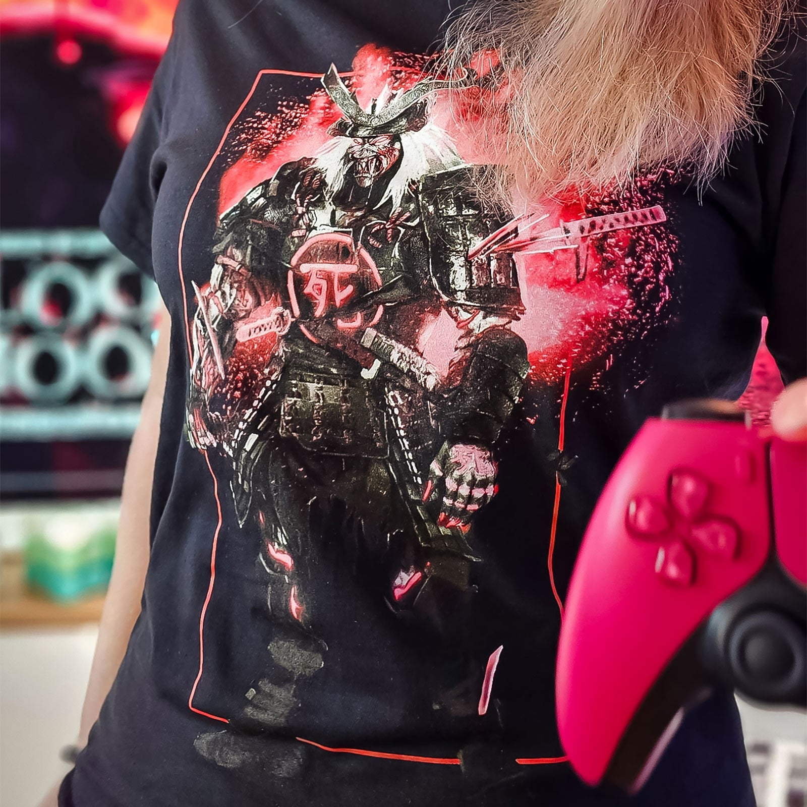 Immagine del prodotto Dead by Daylight x Iron Maiden - Oni Samurai Eddie Killer T-Shirt