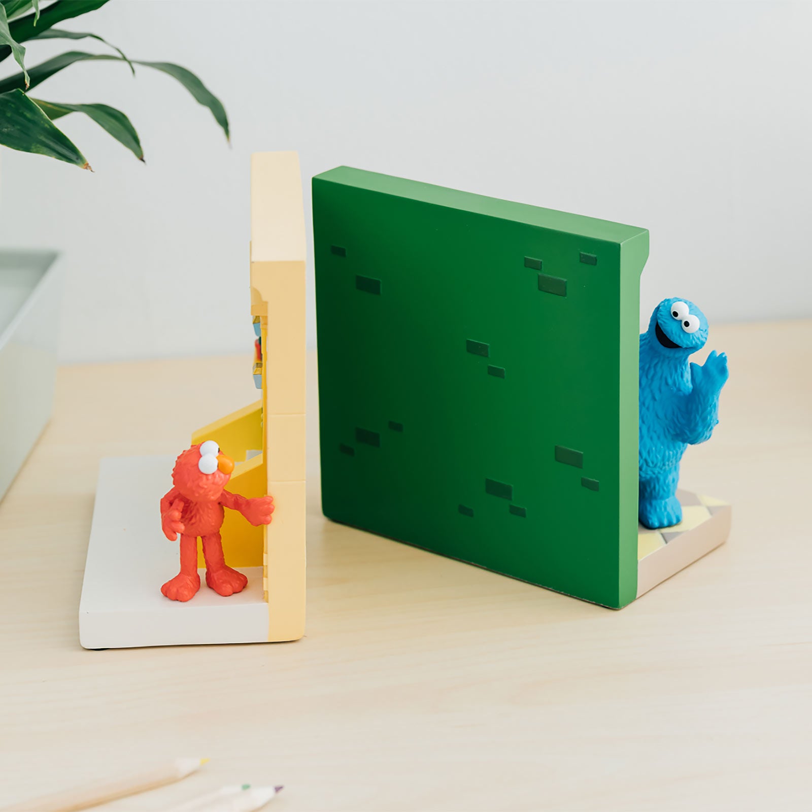 Immagine del prodotto Sesamo Apriti - Sostegni per libri di Mostro dei Biscotti e Elmo