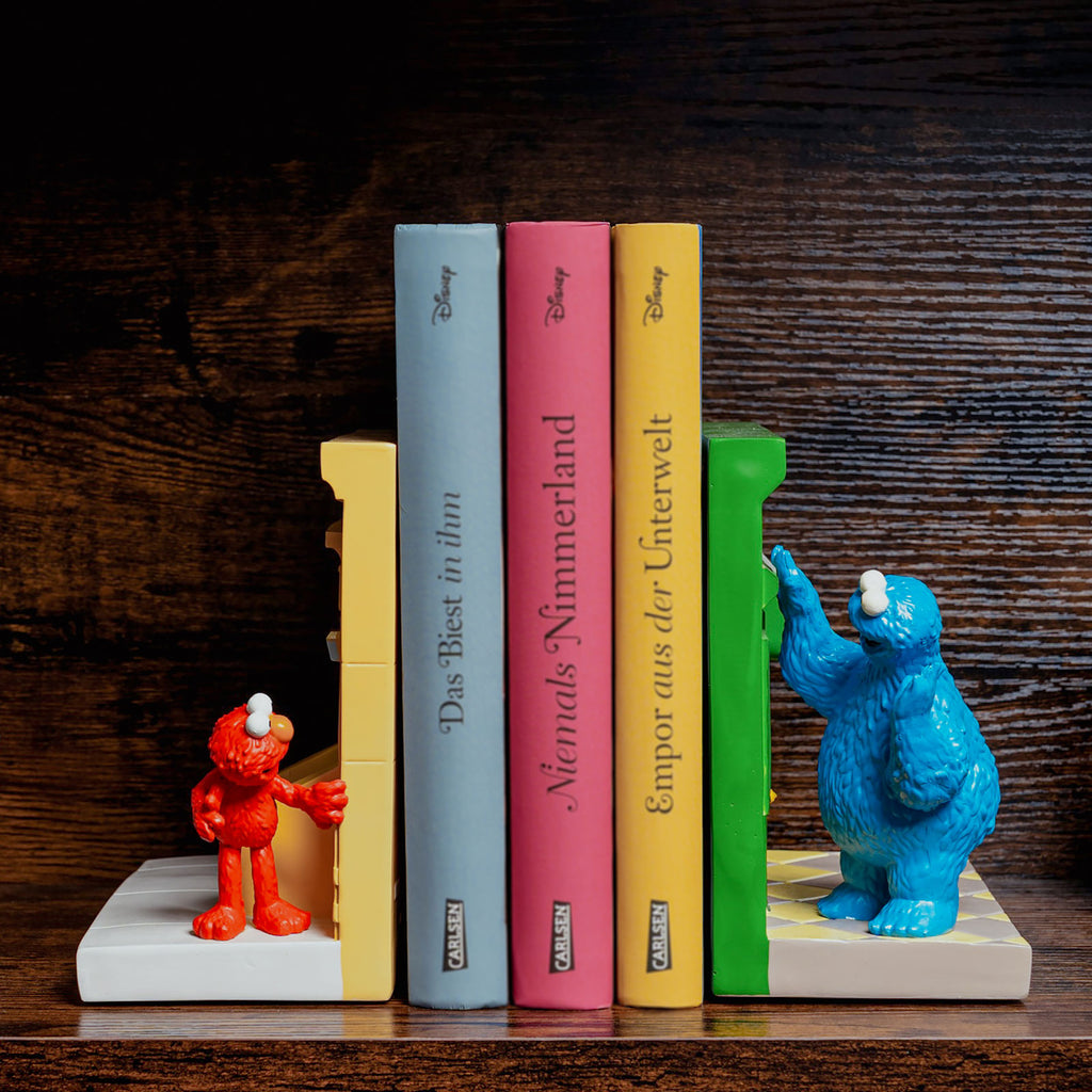Immagine del prodotto Sesamo Apriti - Sostegni per libri di Mostro dei Biscotti e Elmo