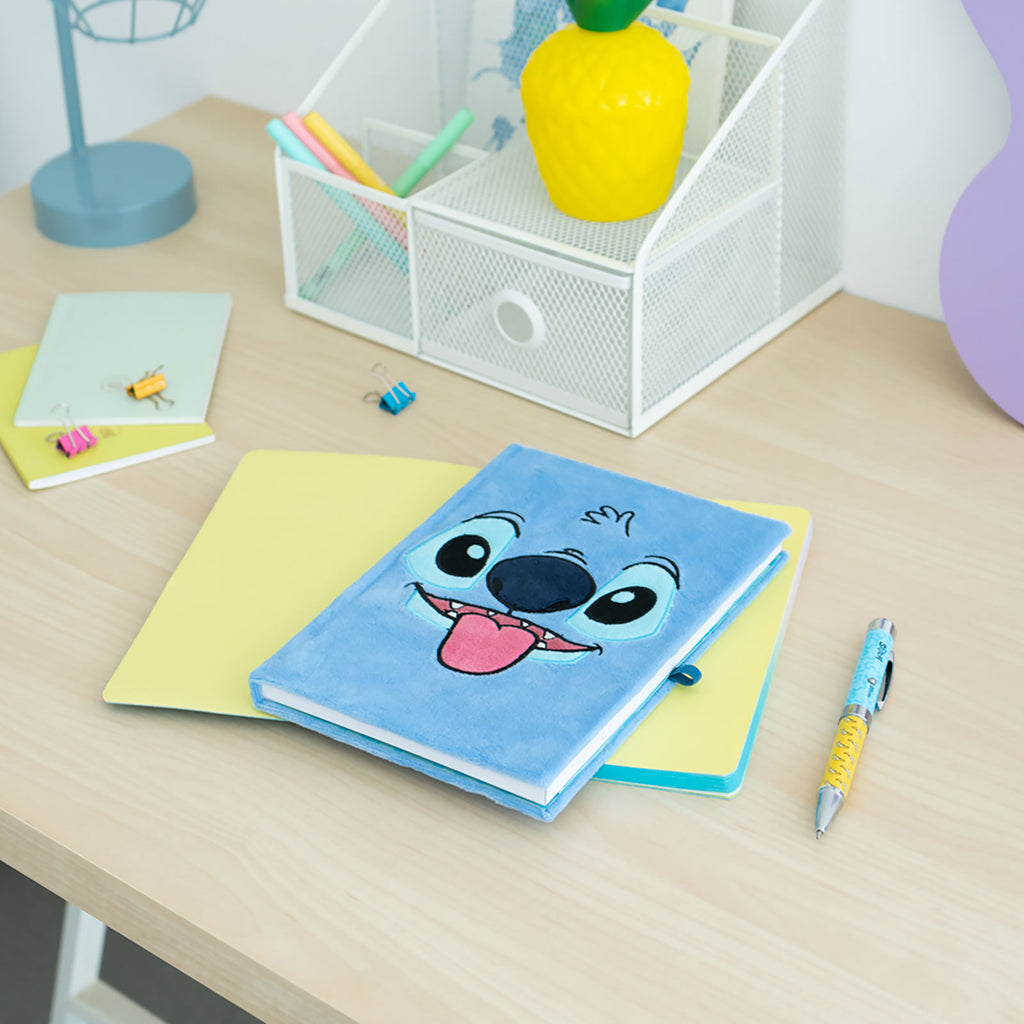 Product image Stitch Plush Notebook with Projector Pen - Lilo & Stitch