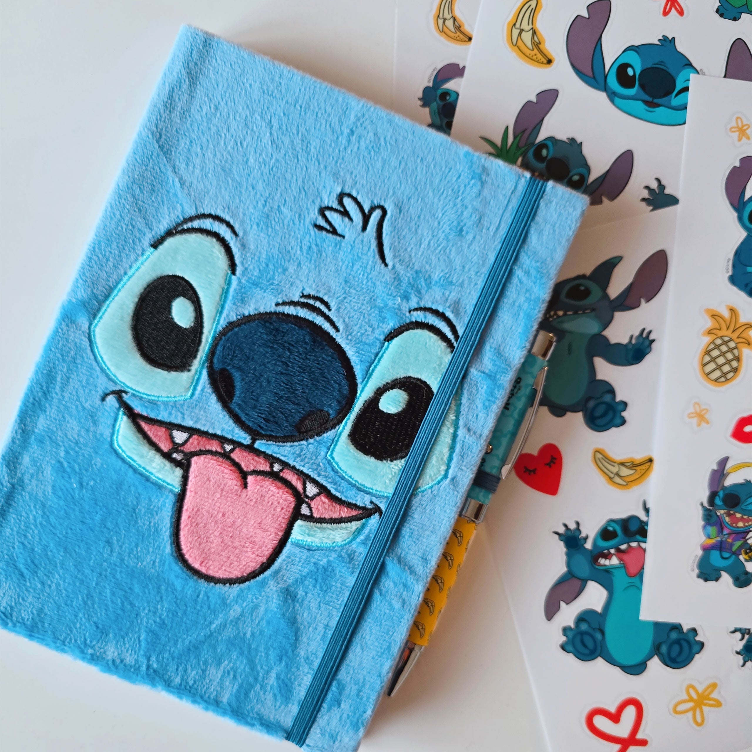 Product image Stitch Plush Notebook with Projector Pen - Lilo & Stitch