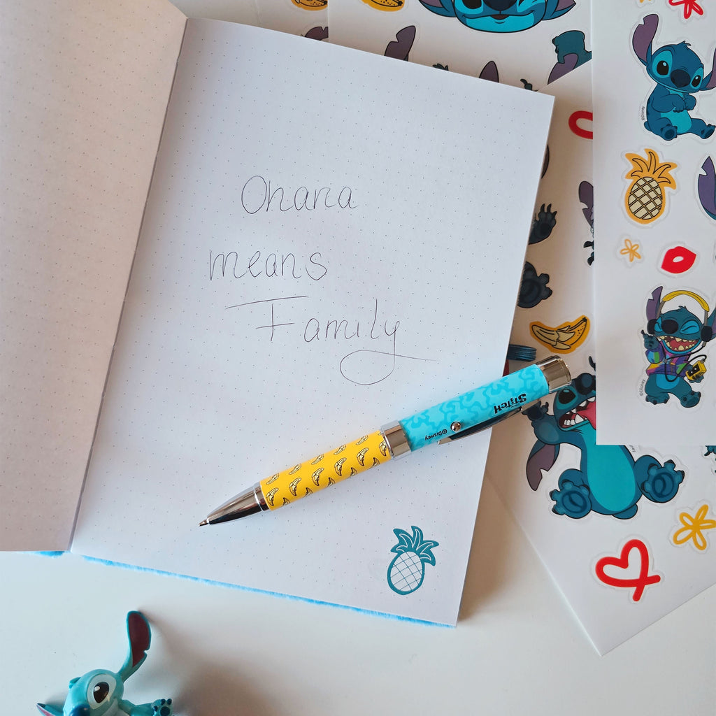 Product image Stitch Plush Notebook with Projector Pen - Lilo & Stitch