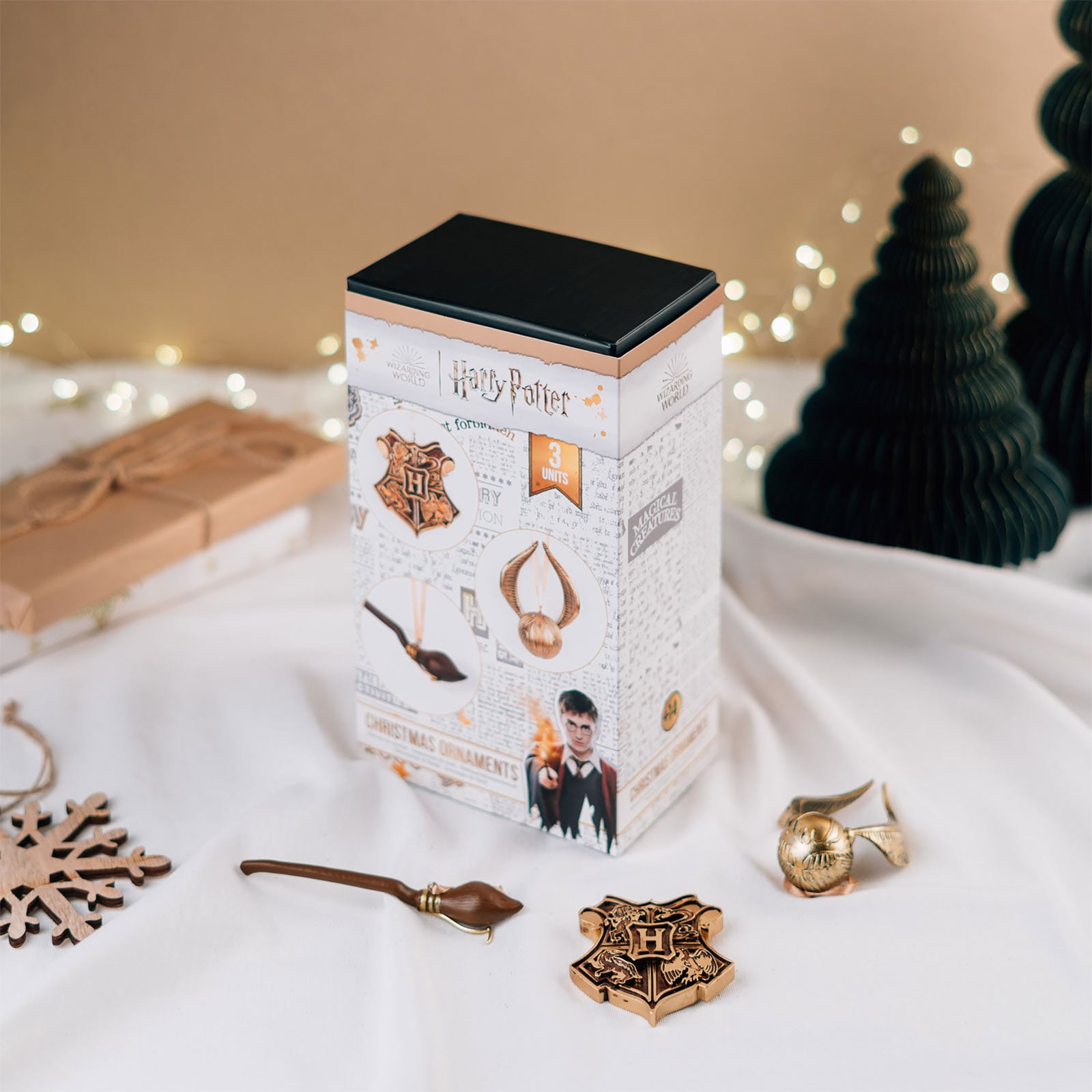 Immagine del prodotto Harry Potter - Decorazioni Natalizie di Hogwarts Set da 3
