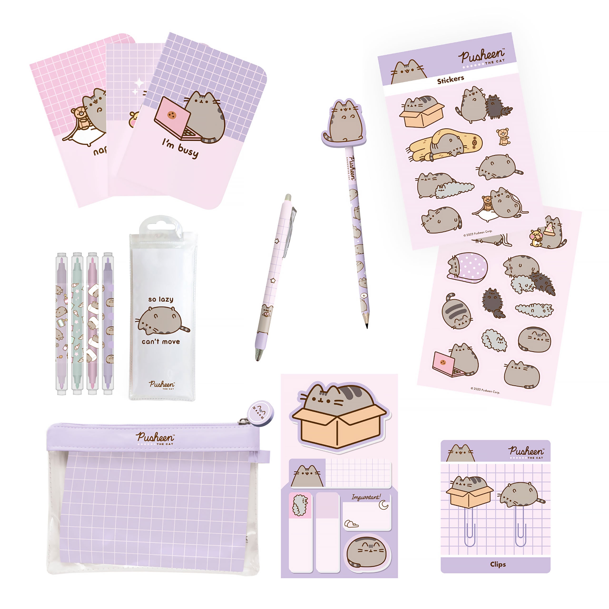 Immagine del prodotto Pusheen - Set di scrittura Moments