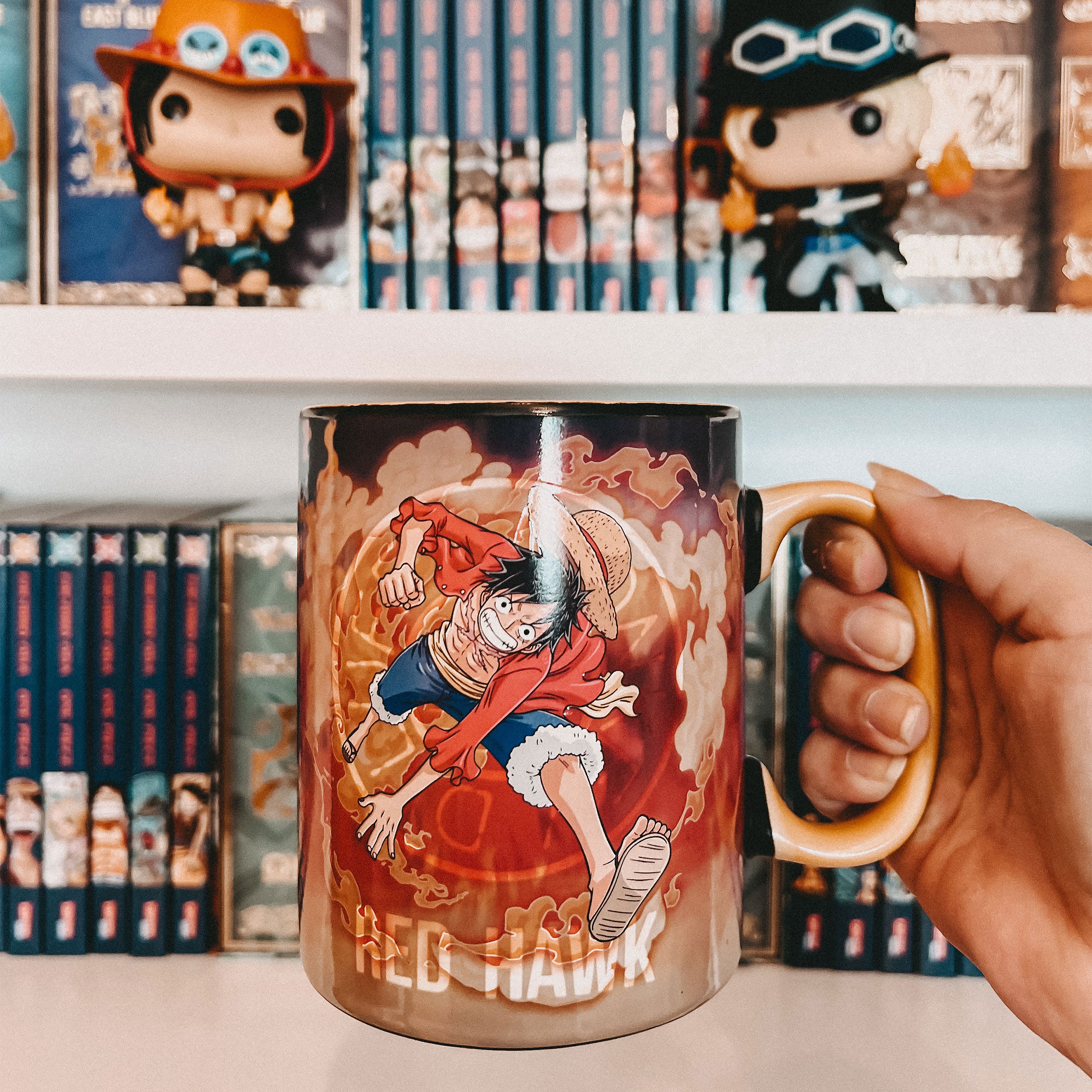Product image One Piece - Luffy & Sabo Thermo Effect Cup