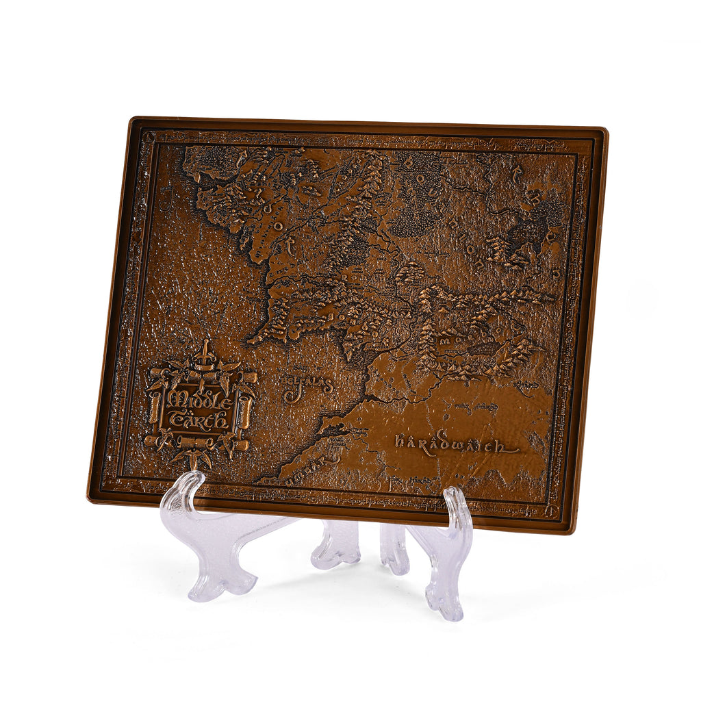 Immagine del prodotto Il Signore degli Anelli - Replica della mappa della Terra di Mezzo con display di presentazione