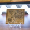 Immagine del prodotto Il Signore degli Anelli - Replica della mappa della Terra di Mezzo con display di presentazione