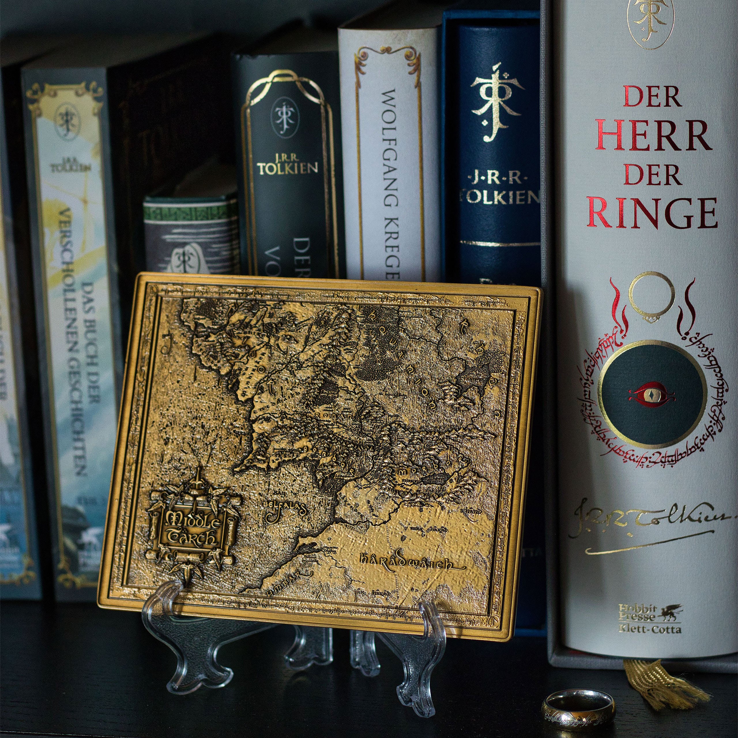 Product image The Lord of the Rings - Middle Earth Map Replica with Presentation Display