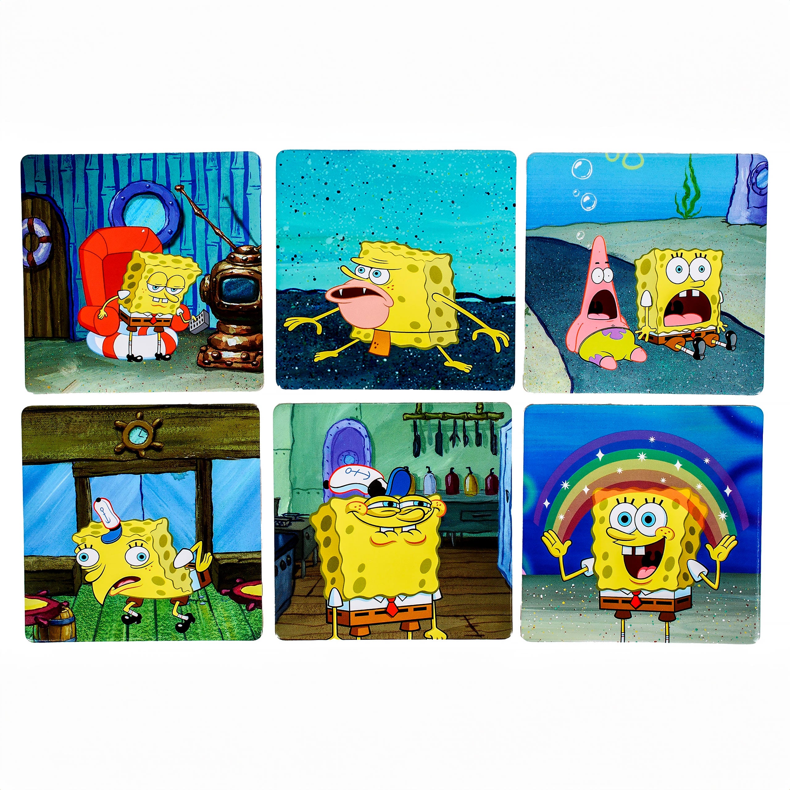 Immagine del prodotto SpongeBob - Sottobicchieri Bikini Bottom set da 6