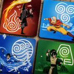 Product image Avatar The Last Airbender - Group Coaster 4-Piece Set