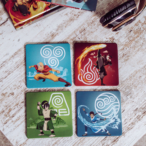 Immagine del prodotto Avatar The Last Airbender - Gruppo di sottobicchieri Set di 4