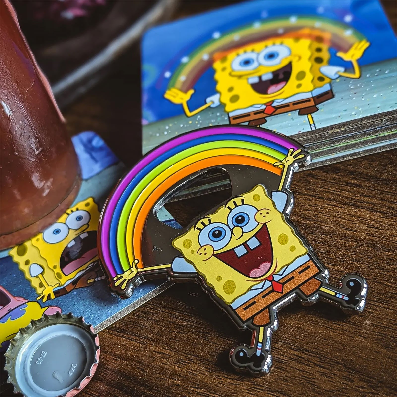 Immagine del prodotto Spongebob - Apribottiglie Rainbow