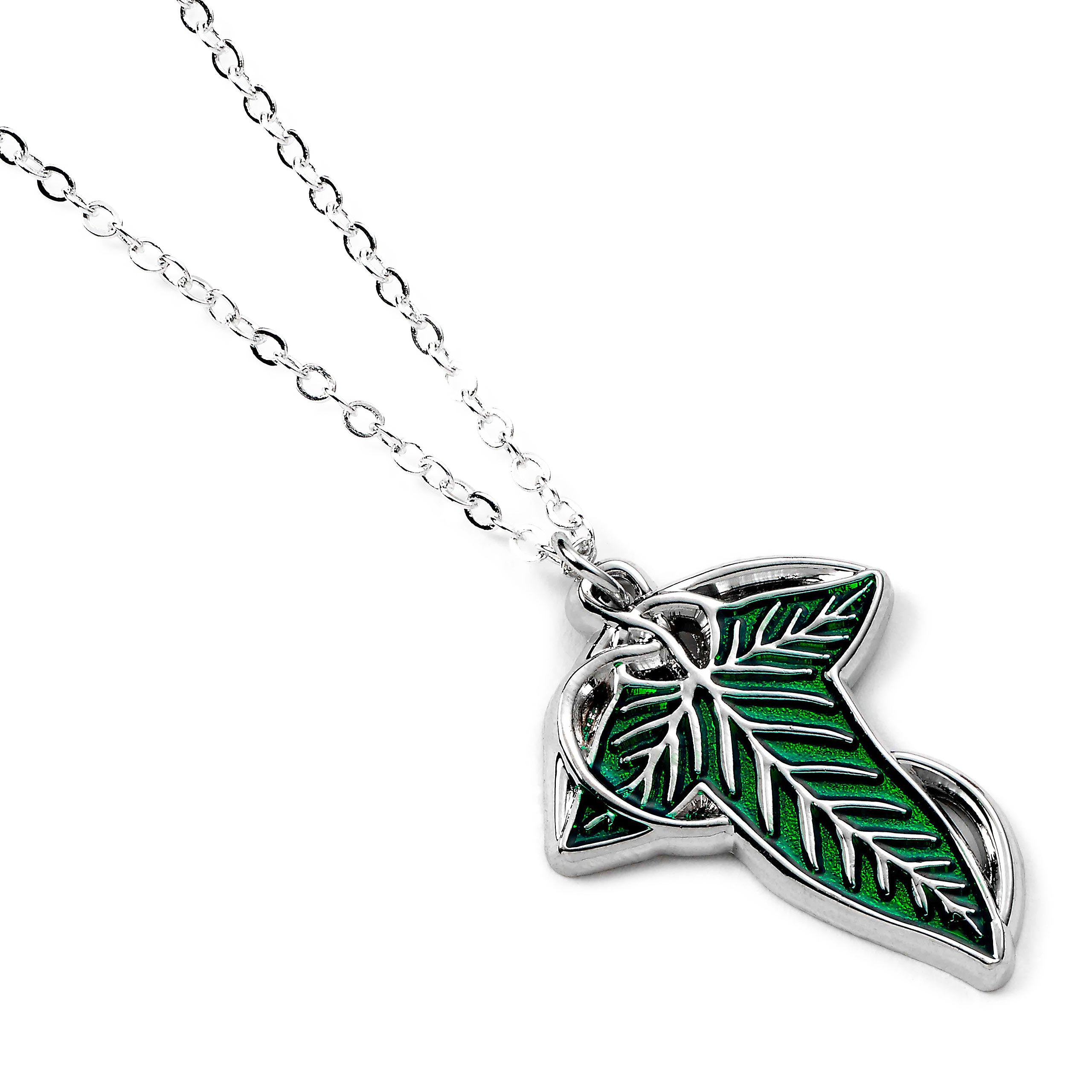 Immagine del prodotto Collana con spilla a foglia - Il signore degli anelli