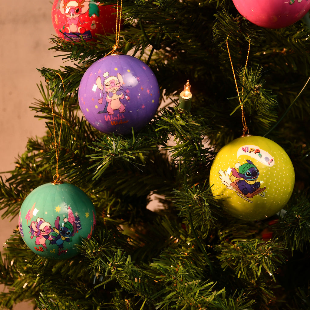 Immagine del prodotto Lilo & Stitch - Ornamenti natalizi di Angel e Stitch 9 pezzi