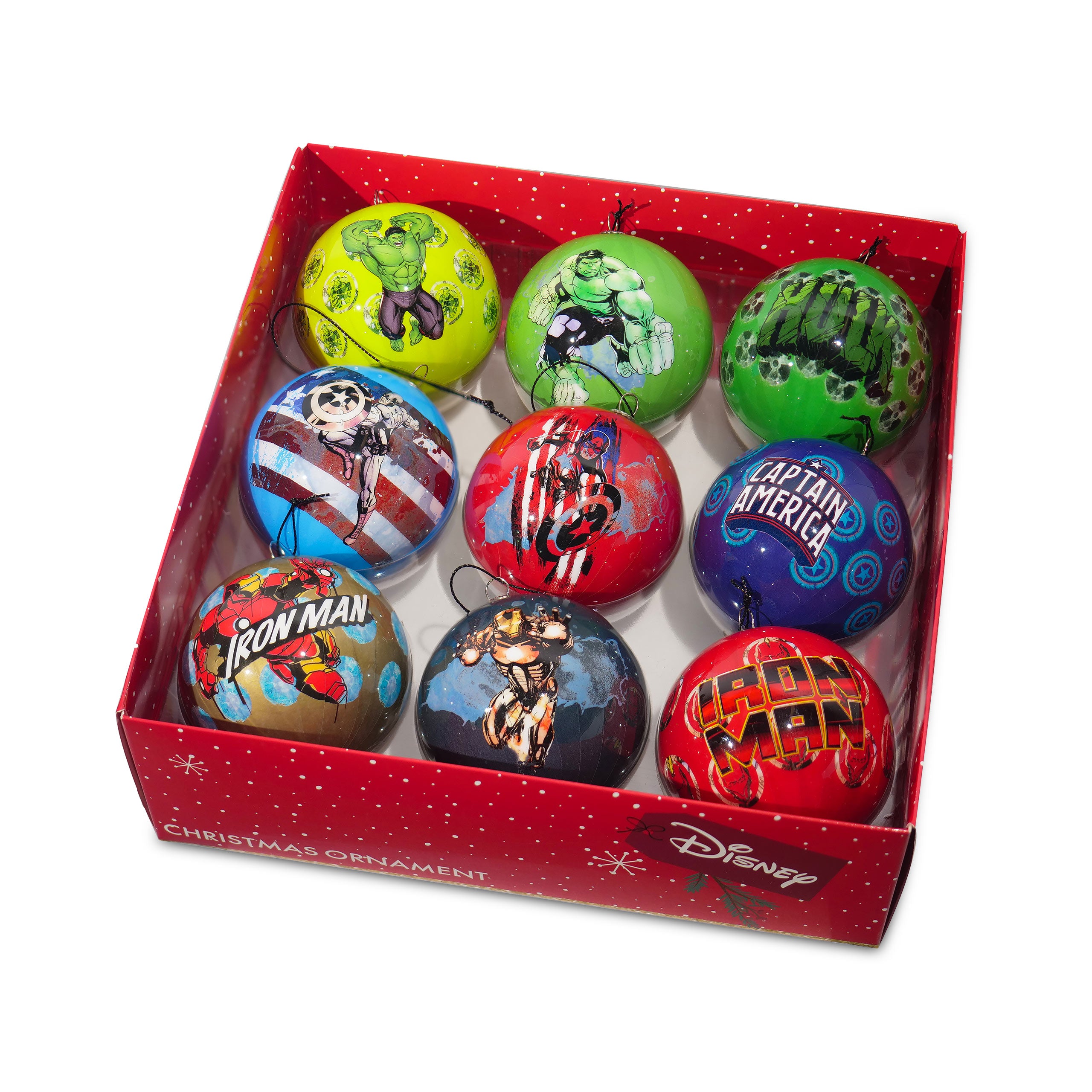 Immagine del prodotto Avengers - Palline di Natale Eroi 9pcs