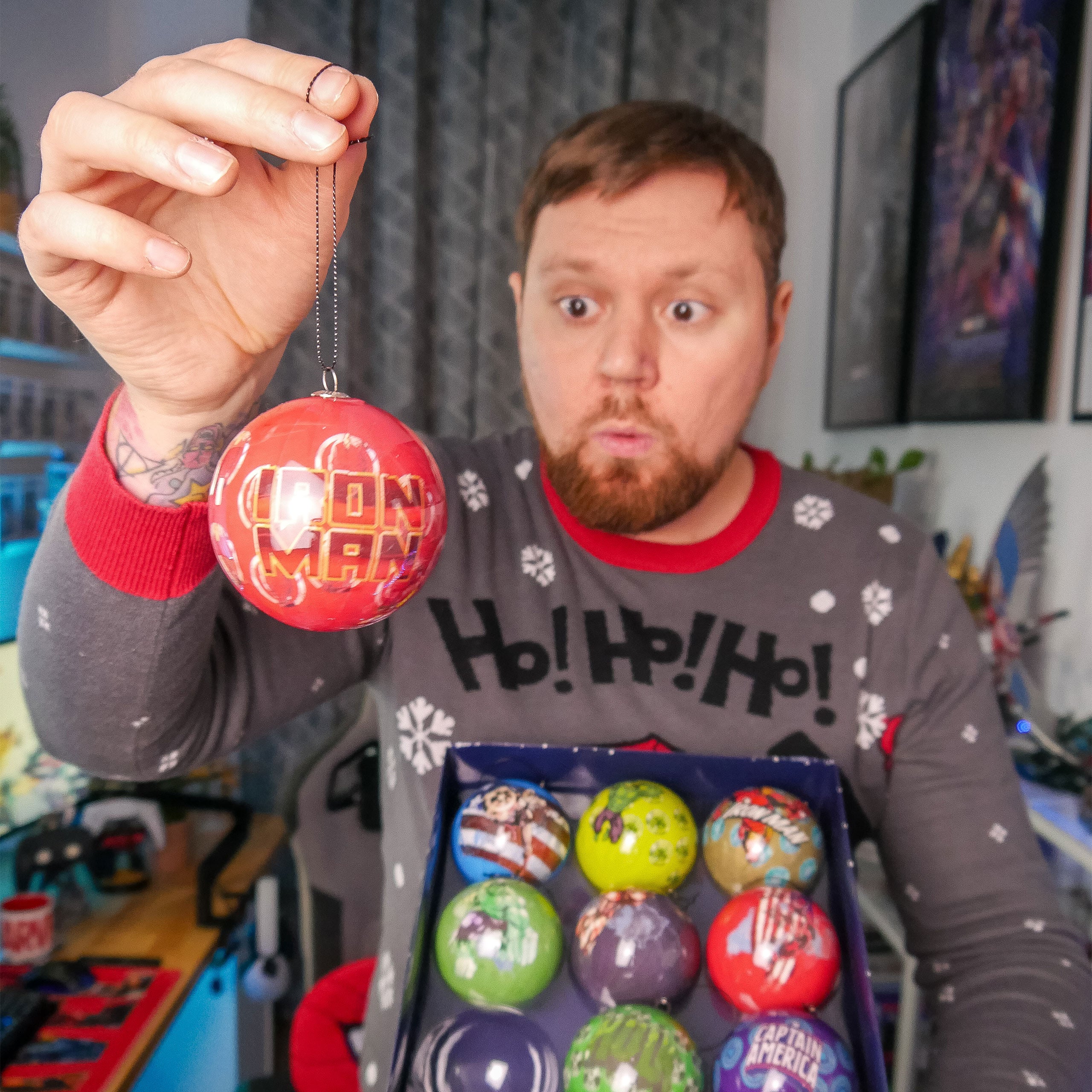 Immagine del prodotto Avengers - Palline di Natale Eroi 9pcs