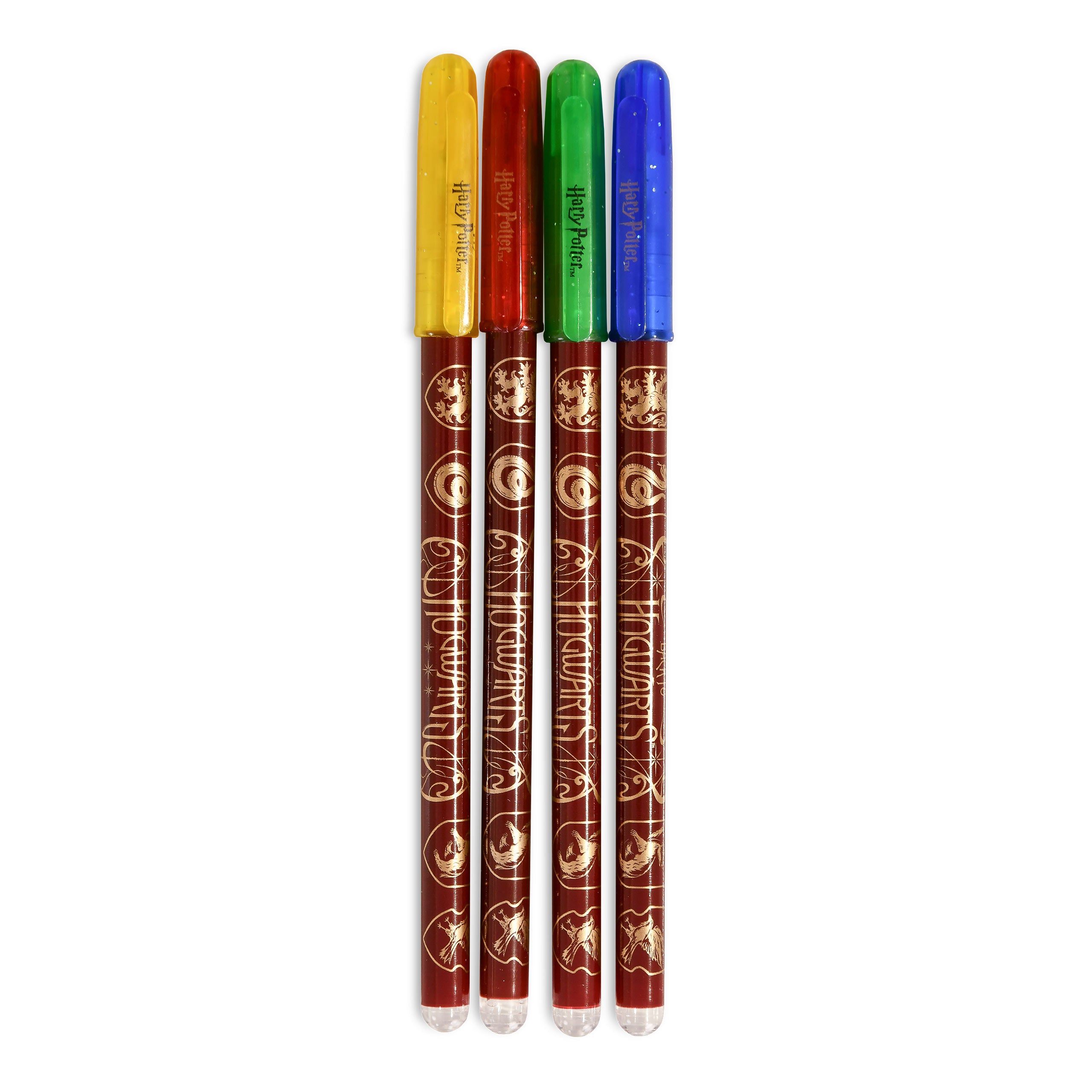 Immagine del prodotto Harry Potter - Set di 4 penne gel con stemmi